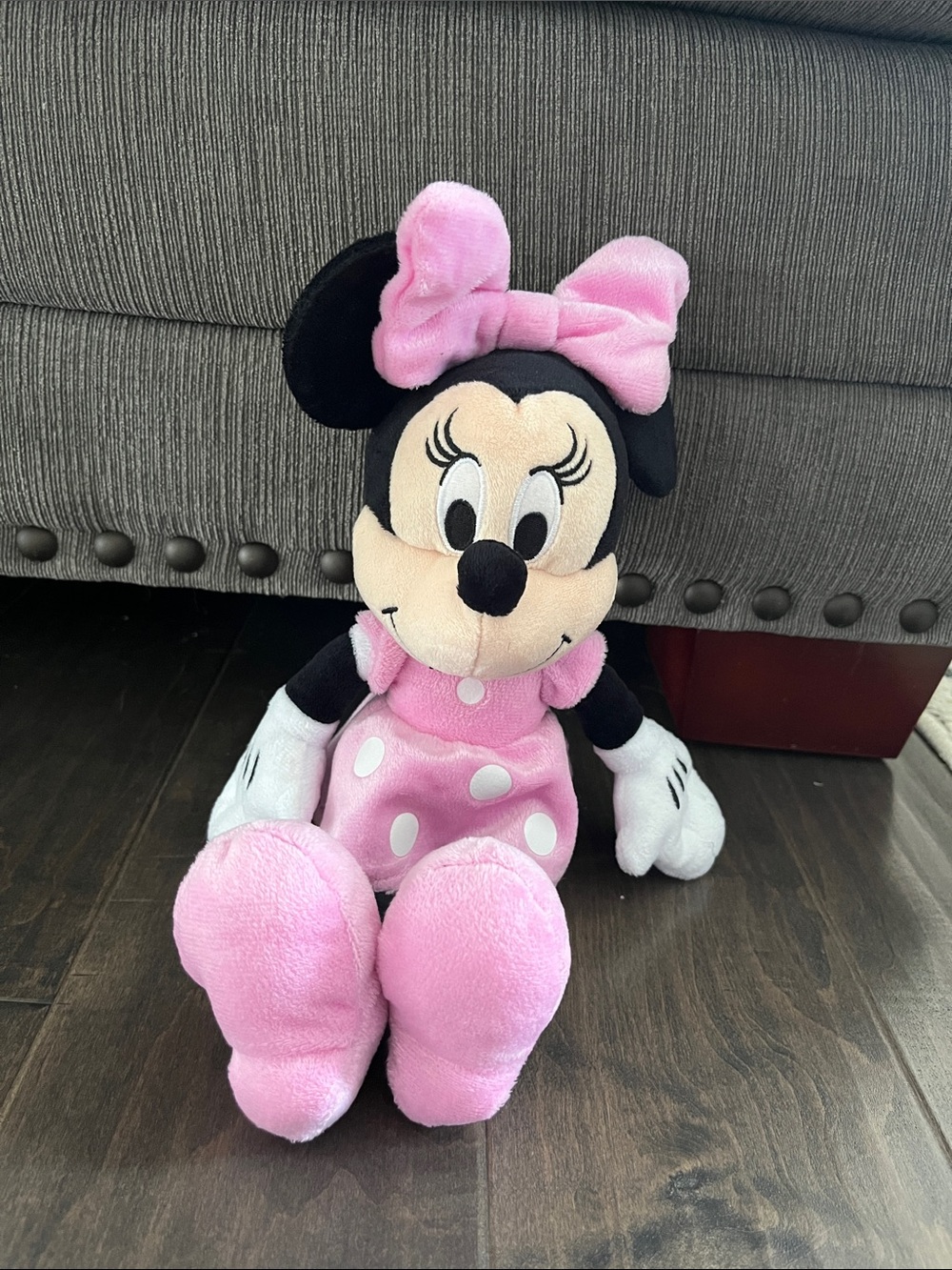 Disney Minnie Mouse Plush - Pink Bow & Polka Dot Dress